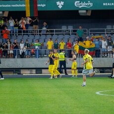 Lietuva – Nyderlandai rungtynių akimirka | Eriko Ovčarenko / BNS foto nuotr. 26