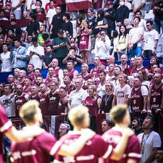 Prancūzija - Latvija rungtynių akimirka | FIBA nuotr. 29