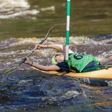 Lietuvos jaunių baidarių ir kanojų slalomo čempionatas | Domanto Grigūno nuotr. 3