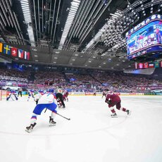 Slovakija – Latvija rungtynių akimirka | IIHF nuotr. 6