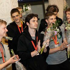 Lietuvos U-20 rinktinė sugrįžo į Lietuvą | Pauliaus Peleckio / BNS foto nuotr. 22