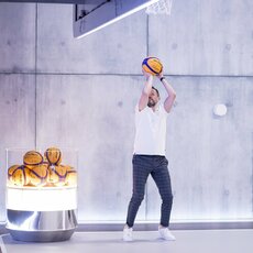 LKL čempionai išbandė hibridinį krepšinio žaidimą | Organizatorių nuotr. 3