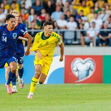 Lietuva – Nyderlandai rungtynių akimirka | Eriko Ovčarenko / BNS foto nuotr. 5