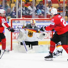 Šveicarija – Vokietija rungtynių akimirka | IIHF nuotr. 21