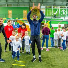 Mėlynai balti ir toliau nelieka abejingi socialinėms iniciatyvoms | Evaldo Šemioto nuotr. 4