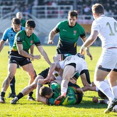 Lietuvių ir vokiečių rungtynės | Evaldo Černiausko nuotr. 7