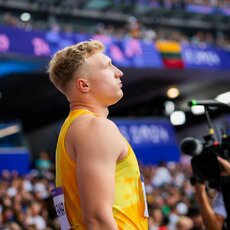 Olimpinis vyrų disko metimo finalas | Kipro Štreimikio/LTOK nuotr. 116