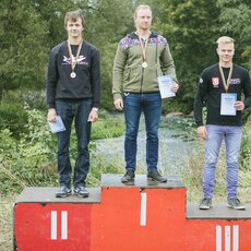 K1V pakyla - II Dmitrijus Halavinskis, I Kaspars Pakers, III Simantas Mažeikis | Organizatorių nuotr. 8