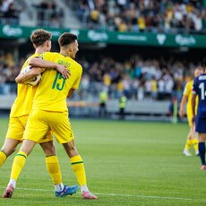Lietuva – Nyderlandai rungtynių akimirka | Eriko Ovčarenko / BNS foto nuotr. 19