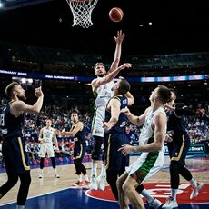 Lietuva – Bosnija ir Hercegovina rungtynių akimirka | FIBA nuotr. 8
