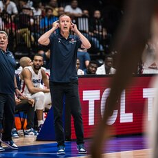 Prancūzija - Latvija rungtynių akimirka | FIBA nuotr. 41