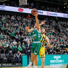 „Žalgiris“ - „Fenerbahče“ rungtynių akimirka | Eriko Ovčarenko / BNS foto nuotr. 9
