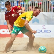 Lietuvių ir vengrų rungtynės | Beachsoccer.com nuotr. 6