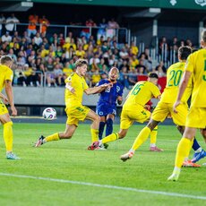 Lietuva – Nyderlandai rungtynių akimirka | Eriko Ovčarenko / BNS foto nuotr. 41