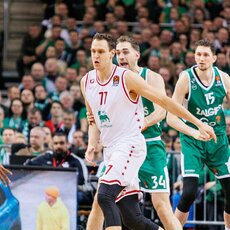 „Žalgiris“ – „AX Armani“ rungtynių akimirka | Eriko Ovčarenko / BNS foto nuotr. 14