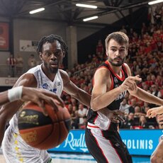 „Rytas“ – „Pieno žvaigždės“ rungtynių akimirka | BNS nuotr. 9