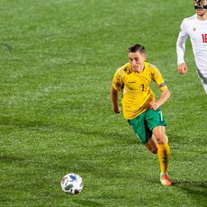 Lietuvos ir Baltarusijos rinktinių rungtynės | Žygimanto Gedvilos / BNS foto nuotr. 31