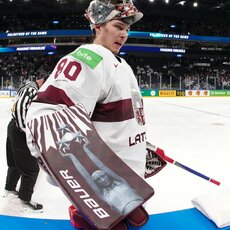 Latvijos – JAV rungtynių akimirka | IIHF nuotr. 29