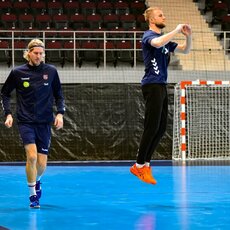 Lietuvos vyrų rankinio rinktinės treniruotė | rankinis.lt nuotr. 18