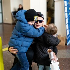 Sergejaus Maslobojevo pasitikimas | Luko Balandžio / BNS foto nuotr. 23