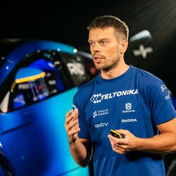 Vaidotas Žala Dakare startuos gamykliniu T1+ klasės „Prodrive Hunter“ | Vytauto Dranginio nuotr. 1
