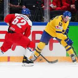 Švedijos – Čekijos rungtynių akimirka | IIHF nuotr. 4