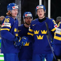 Švedijos – Didžiosios Britanijos rungtynių akimirka | IIHF nuotr. 6