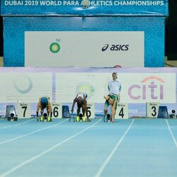 100 m bėgimo atranka l Parateam nuotr. 1