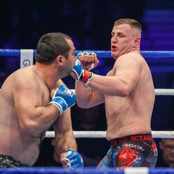 Artūras Kudrešovas ir Giorgi Khubejashvili | Sportas.lt/Tito Pacausko nuotr. 6