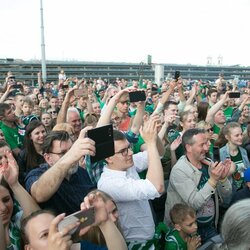 „Žalgirio“ linksmybės lauke | Josvydo Elinsko / BNS foto nuotr. 5