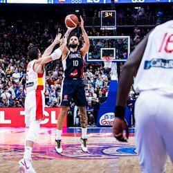 Prancūzija – Ispanija rungtynių akimirka | FIBA nuotr. 3