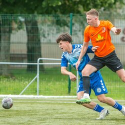 Lietuvos mažojo futbolo čempionato rungtynių akimirka (2023-07-01) | Evaldo Šemioto nuotr. 1