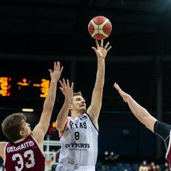 „Lietkabelis“ – „Rytas“ rungtynių akimirka | Žygimanto Gedvilos / BNS foto nuotr. 6