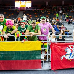 Lietuvos rinktinės sirgaliai | Žygimanto Gedvilos / BNS foto nuotr. 4