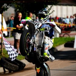 „Supermoto“ etapas Tauragėje | Organizatorių nuotr. 1