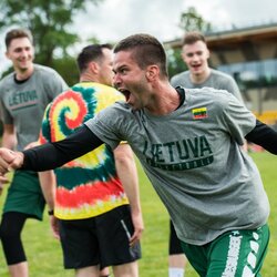 Krepšininkų ir personalo rungtynės | Lino Žemgulio nuotr. 2