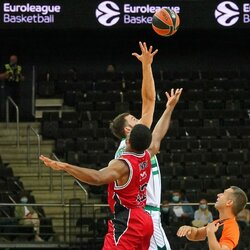 „Žalgiris“ – „AX Armani“ rungtynių akimirka | Sportas.lt/Tito Pacausko nuotr. 4