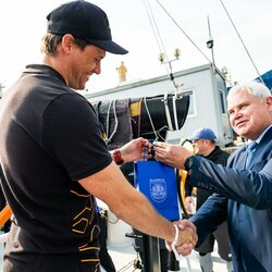 „Ambersail 2“ ir „Sailing Poland“ pradėjo bekompromisę kovą Klaipėdos uoste | Domo Rimeikos nuotr. 6