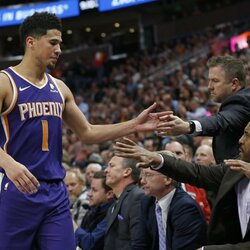 27. Fynikso „Suns“ – Rajonas Rondo, Devinas Bookeris, T.J.Warrenas, Markieffas Morrisas, DeAndre Aytonas. „Win shares“: 14,3. | Scanpix nuotr. 4