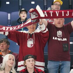 Latvijos – JAV rungtynių akimirka | IIHF nuotr. 5