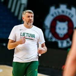 Lietuvos krepšinio rinktinės treniruotė | Žygimanto Vingelio nuotr. 4