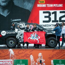 Dakaro ralio starto podiumas | Ryčio Šeškaičio nuotr. 4