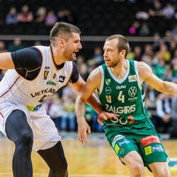 „Žalgiris“ – „Lietkabelis“ rungtynių akimirka | Eriko Ovčarenko / BNS foto nuotr. 6