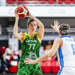 Lietuvių ir azerbaidžaniečių rungtynės l Irmanto Gelūno/BNS Foto nuotr. 2