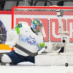 Slovėnija – Prancūzija rungtynių akimirka | IIHF nuotr. 2