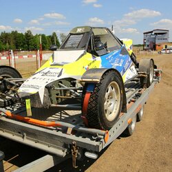 Vilkyčiuose pildosi Europos autokroso čempionato etapo dalyvių parkas | Organizatorių nuotr. 6