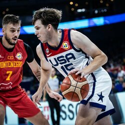 JAV - Juodkalnija rungtynių akimirka | FIBA nuotr. 6
