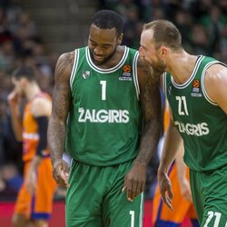 K.C.Riversas ir Artūras Milaknis | Roko Lukoševičiaus/BNS Foto nuotr. 1