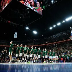Lietuva – Prancūzija rungtynių akimirka  | Allos Fedorčenko ir Manto Stankevičiaus nuotr. 1