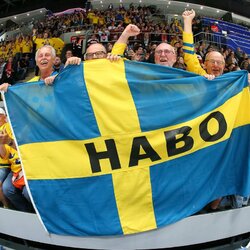 Latvių ir švedų rungtynės | IIHF nuotr. 6